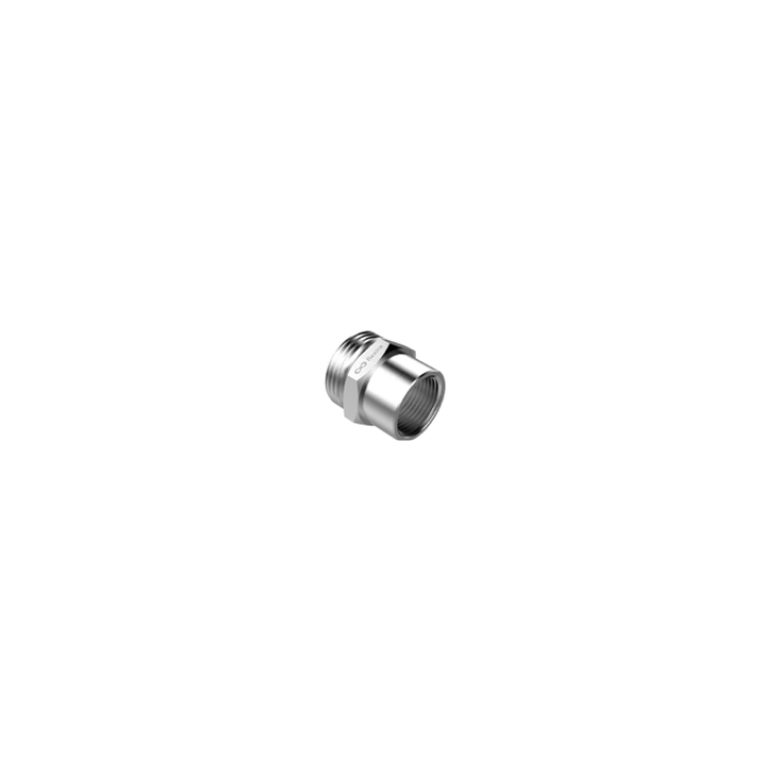 Connection for corrugated stainless steel pipe DN12 x 1/2""