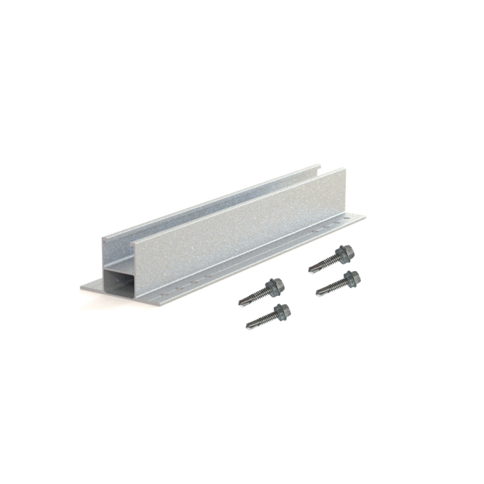 Bēgelis ar stiprinājumiem saules moduļiem 250 mm