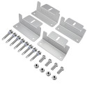 Z sets for mounting solar panels on flat roofs