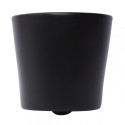 Hanging toilet SAT Infinitio Compact Rimless with Slim Slow close lid, black-matt