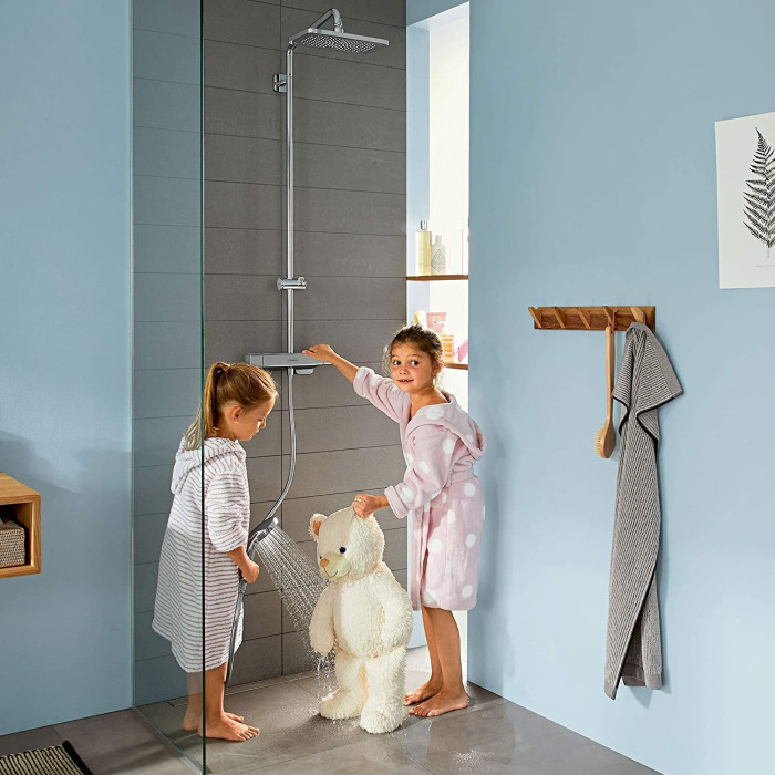 Thermostatic rain shower system HANSGROHE Croma E Showerpipe 280 1 jet, 27630000