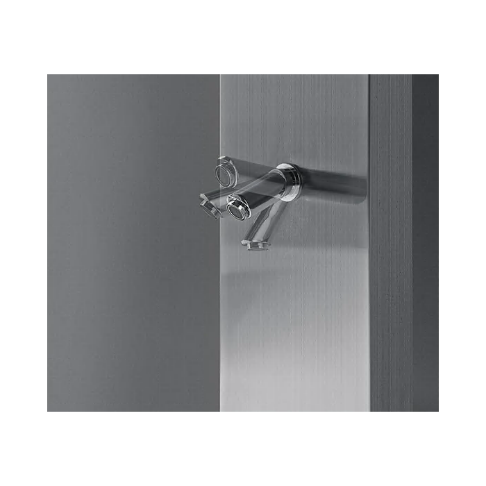 Outdoor shower panel MEPAshower steel 717
