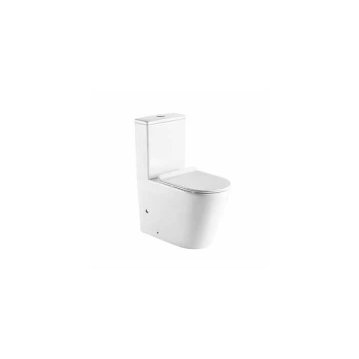 The MEPA Rimless unit with seat and lid, 3007