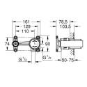 Потенциальная часть смесителя GROHE, 23429000