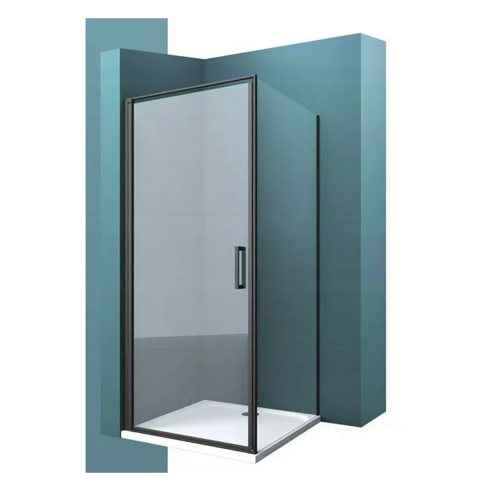 Shower cabin MEPA Black Nero (Choice of various sizes)