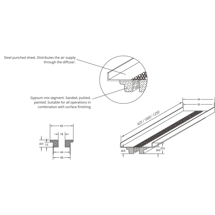 Plush cuddly diffuser VENTMANN Line 2, L - 625 mm