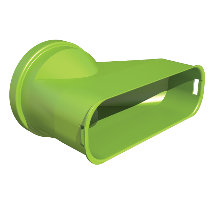 Adapteris DBOX kolektoriem UBBINK Air Excellent Dn 75 - Dn 140 x 50 mm