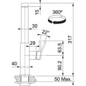- Mixer FRANKE Mythos, 115.0550.441