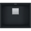 FRANKE KUBUS 2 KNG 110-52 stone (granite) sink, black-matt