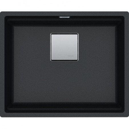 FRANKE KUBUS 2 KNG 110-52 stone (granite) sink, onyx (black)
