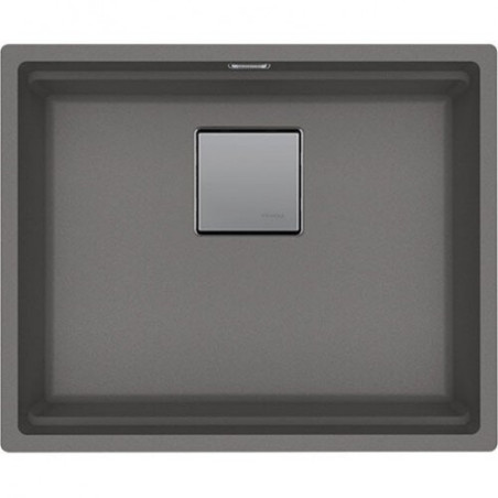 FRANKE KUBUS 2 KNG 110-52 stone composite (granite) sink, stone gray