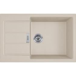 Tektonito sink FRANKE Sirius S2D 611-78XL, 78x50 cm, sand feather