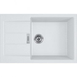 Franke Sirius S2D 611-78XL kitchen sink, 78x50 cm, Arctic white
