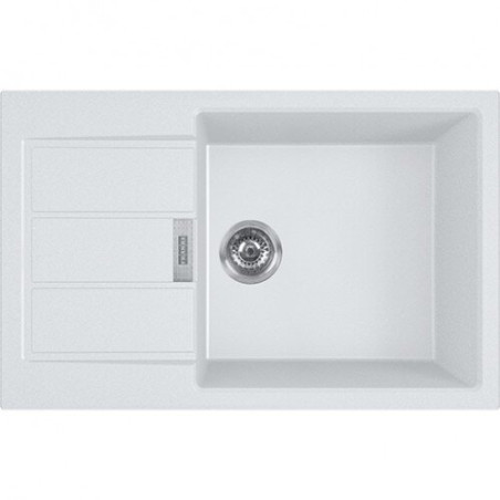 Franke Sirius S2D 611-78XL kitchen sink, 78x50 cm, Arctic white