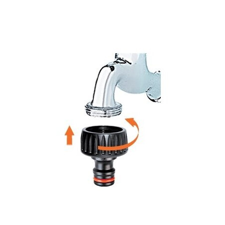 Savienojums ātrai pievienošanai ar Aquastop CLABER 3/4"" vidējais, 8604