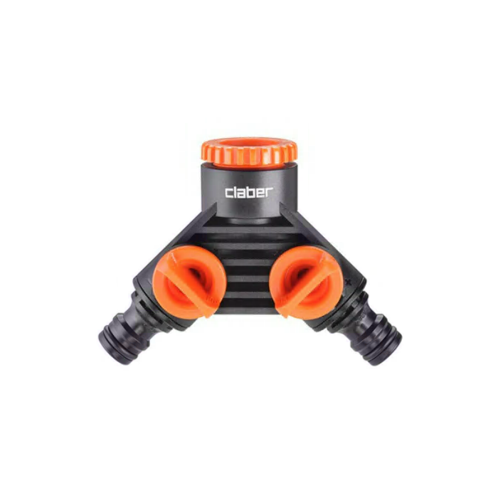 2-х выходной коллектор CLABER Quick-Click 3/4'' середина, 8598