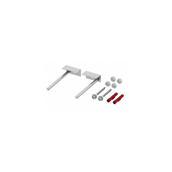 The fastening element is designed for mounting TECEprofil modules to the wall.