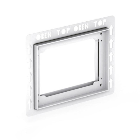 Frame for integrated water flush plate installation MEPA type II