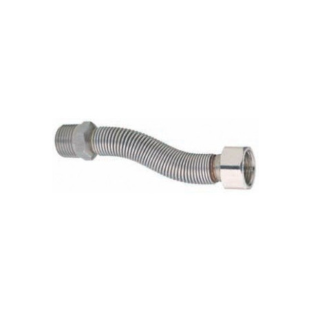 Elastīga nerūsējošā tērauda šļūtene MEPA Luxury 260-520 mm (DN12) 1/2"" iekšpuse / 1/2"" ārpuse