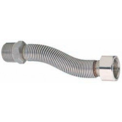 Elastīga nerūsējošā tērauda šļūtene MEPA Luxury 750-1500 mm (DN12) 1/2"" iekšpuse / 1/2"" ārpuse