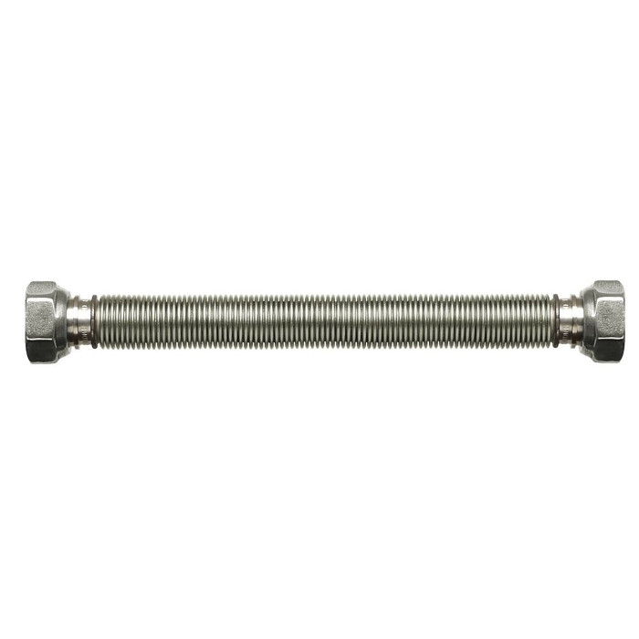 Elastīga nerūsējošā tērauda šļūtene MEPA Luxury 75-130 mm (DN12) 1/2"" vidus / 1/2"" vidus
