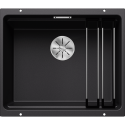 BLANCO Etagon 500-U stone composite sink, black