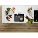 BLANCO Etagon 500-U stone composite sink, black