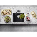 BLANCO Etagon 500-U stone composite sink, black