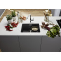 Akmens masas izlietne BLANCO Etagon 500-U, melna