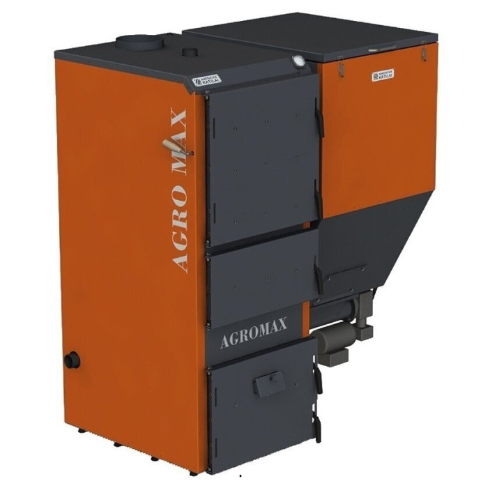 Universal pellet boiler AUKŠTAITIJOS KATILAI Agro Max 70 kW