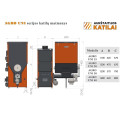 Universal pellet boiler AUKŠTAITIJOS KATILAI Agro Uni 30 kW