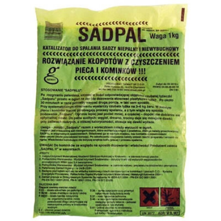 Dūmvadu tīrīšanas līdzeklis SADPAL 1 kg