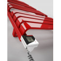 Dvieļu žāvētājs TERMA WARP T 500 x 1100 mm, sarkans, (No ekspozīcijas)