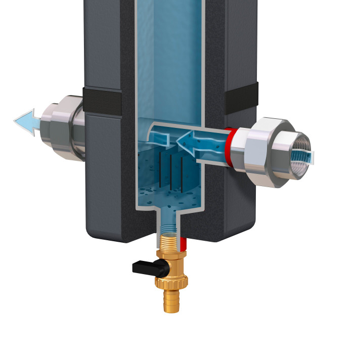 Гидравлический разделительный сосуд FLAMCO FlexBalance EcoPlus C 60 кВт - 1"", 28377
