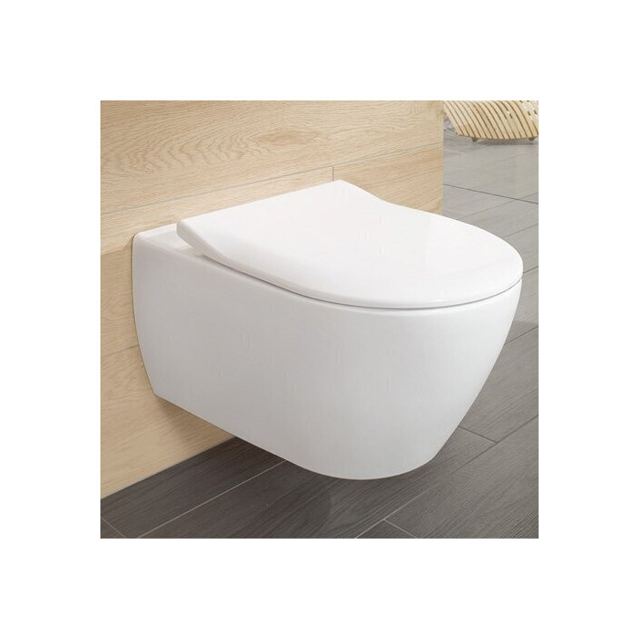 Встраиваемый комплект рамы VILLEROY & BOSH ViConnect с покрытием Subway 2.0 Ceramic plus и кнопкой (6 в 1)