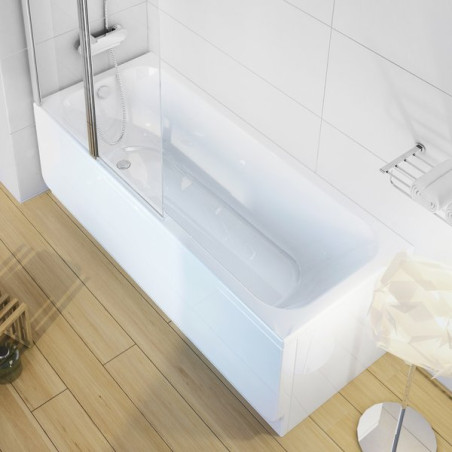Acrylic rectangular bathtub RAVAK Chrome 1600 x 700 mm (From the exhibition)