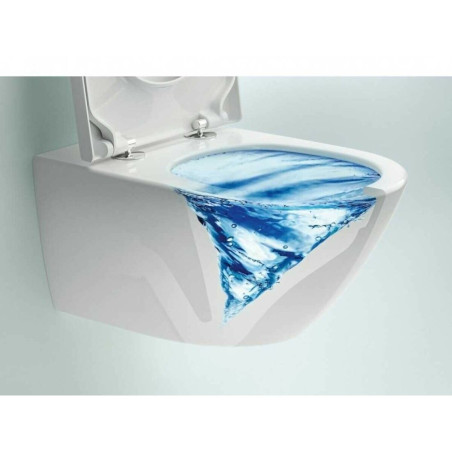 Pakabināms tualetes pods VILLEROY & BOCH Subway 3.0 Twist flush ar lēni aizveramu vāku