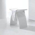 MEPA 9245 stone mass chair, white-matte