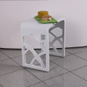MEPA 9246 stone mass chair, white-matt