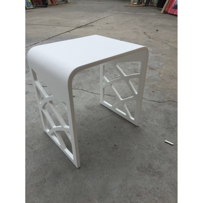 MEPA 9246 stone mass chair, white-matt
