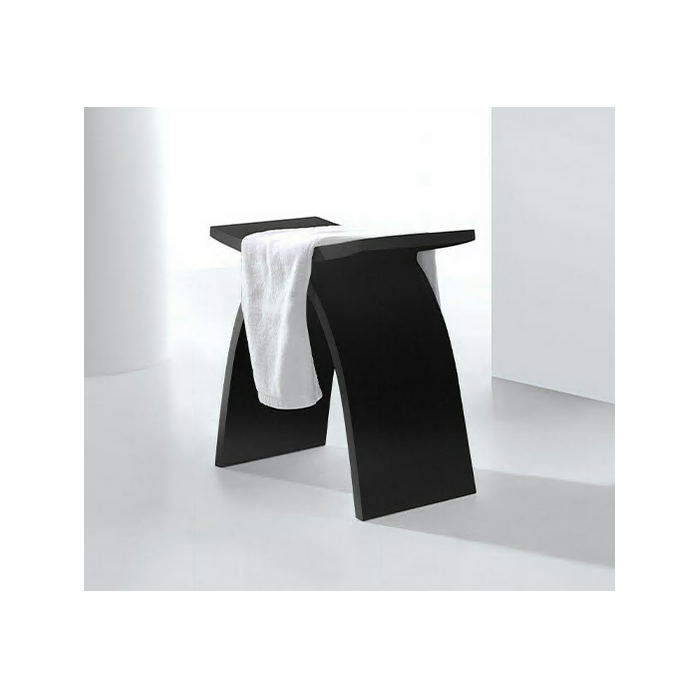 MEPA 9245 stone composite chair, black-matte