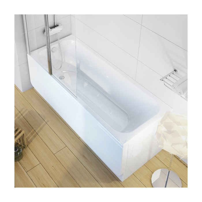 Akrila taisnstūra vanna RAVAK Chrome 1700 x 750 mm (No ekspozīcijas)
