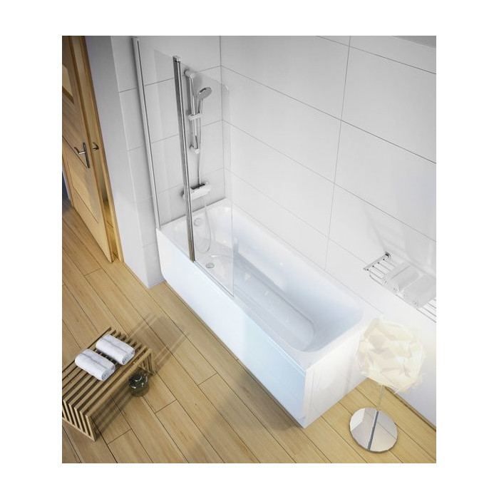 Akrila taisnstūra vanna RAVAK Chrome 1700 x 750 mm (No ekspozīcijas)