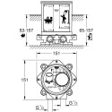 Потенциальная часть смесителя для ванной GROHE, 45984001