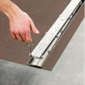 Dušo notekcauruļu komplekti TECElinus ar divpusējām restēm Tile/Steel 6 in 1, (Dažādu garumu izvēle)