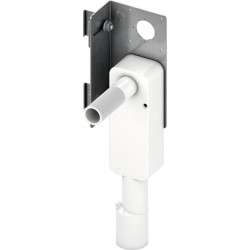 TECEprofil built-in siphons for washing machines, white