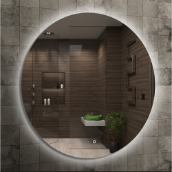 Mirror with LED background shooter MONTE 60 cm