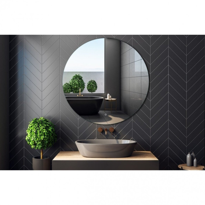 Spogulis ar fona LED šāvēju MONTE 60 cm