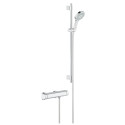 Termostata maisītājs dušai GROHE Grohtherm 2000 ar dušas komplektu Cosmopolitan, 34482001