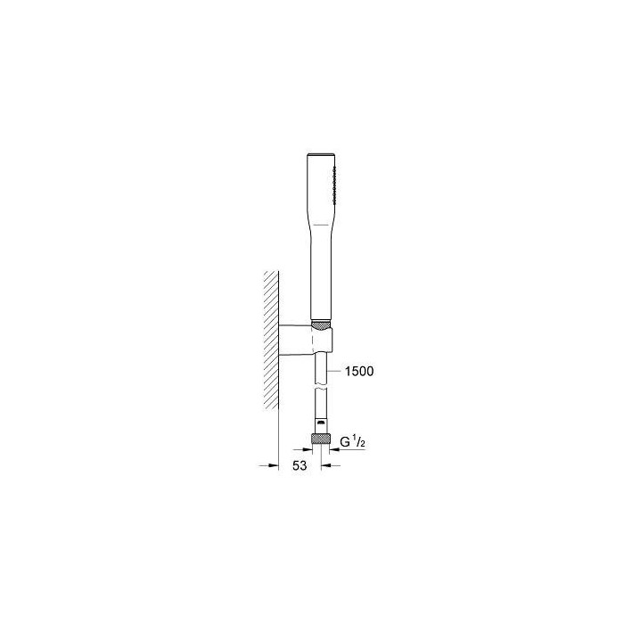 Dušas armatūras komplekts GROHE Euphoria Cosmopolitan Stick, 27369000